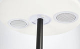 bizzotto bizzotto piantana solar led speaker h 150 cm pe nero ean 8051836465183