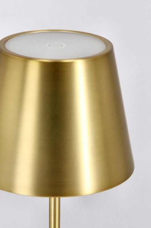 Bizzotto Tischleuchte Etna LED H 38 Cm Gold