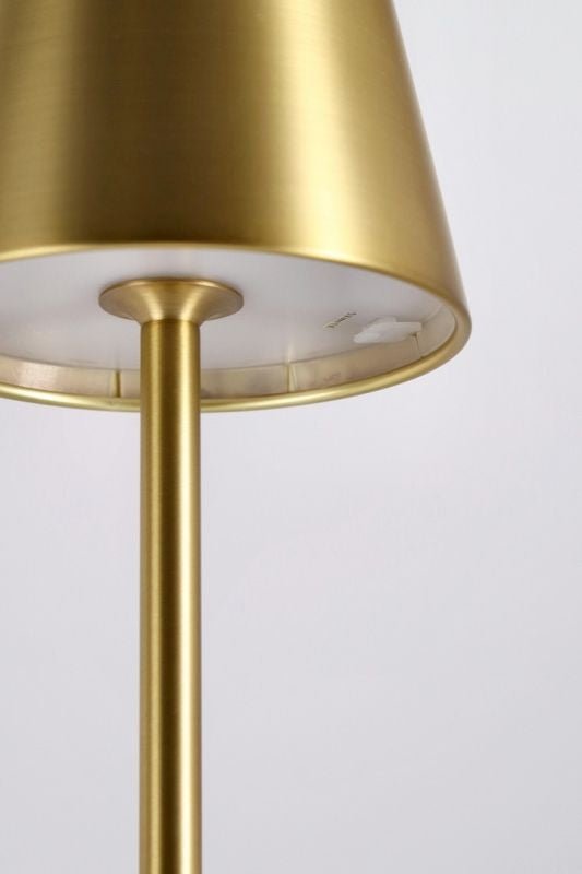 Bizzotto Tischleuchte Etna LED H 38 Cm Gold