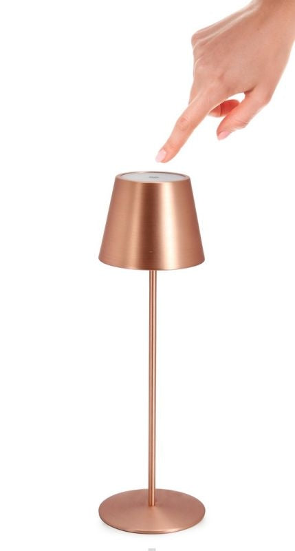 Bizzotto Tischlampe Etna LED H 38 Cm Bronze