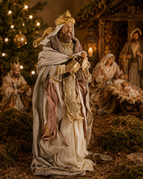 Bizzotto Re Magio con Stand – Statua per Presepe di Natale