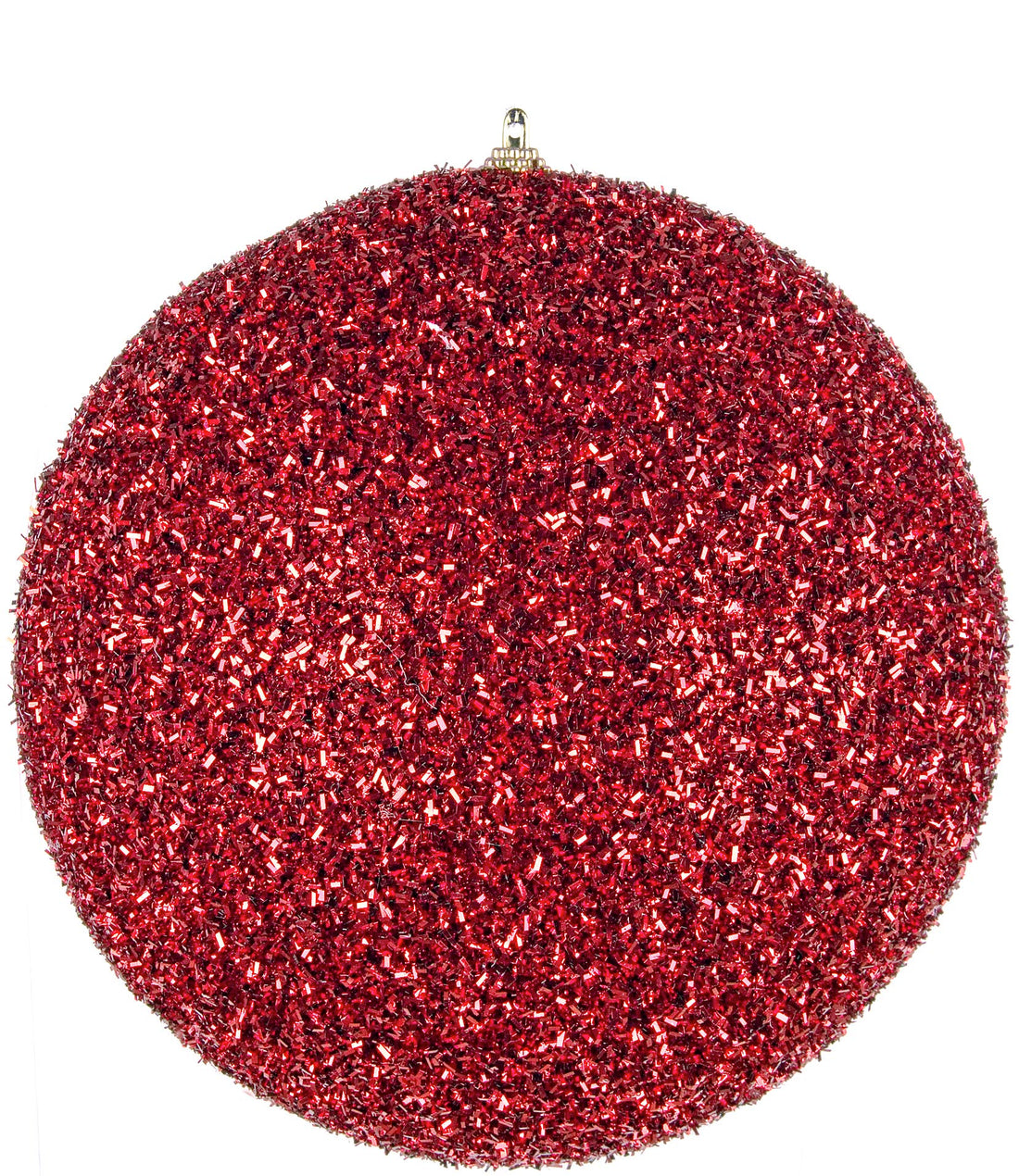 Bizzotto Weihnachtskugel Angelica Rot Ø 20 cm Christbaumschmuck