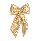 Bizzotto Pendaglio Linnet Fiocco Oro H 45 cm Decorazione per Albero di Natale