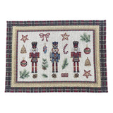 Bizzotto Tovaglietta Soldier 48x33 cm Tovaglietta Americana Natalizia