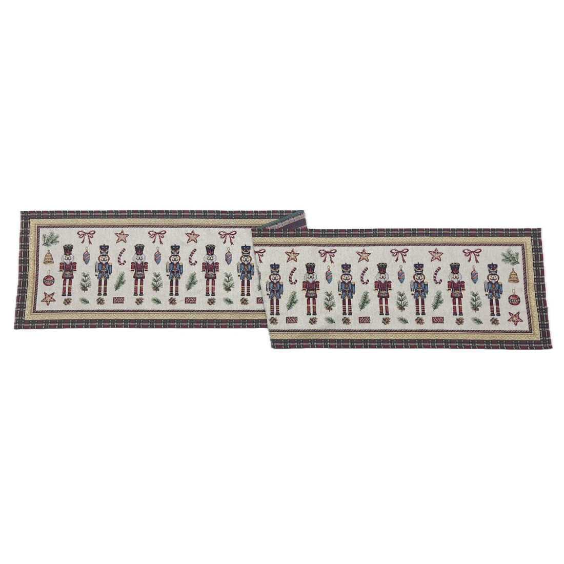 Bizzotto Runner Soldier 183x33 cm Runner da Tavola Natalizio