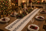 Bizzotto Runner Janele 183x33 cm Runner da Tavola Natalizio