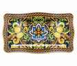 regalo italiano regalo italiano vassoio rettangolare melamina lemon 48 x 28 cm h 2 cm giallo ean 8057586002340