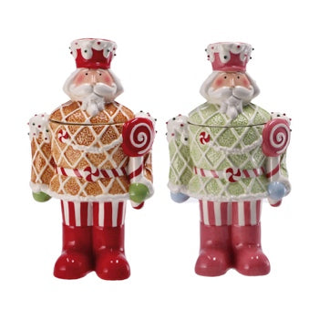Ad Trend Scatola Natalizia in Ceramica 17x11x31 cm – 1 Pezzo Assortito Idea Regalo Natale