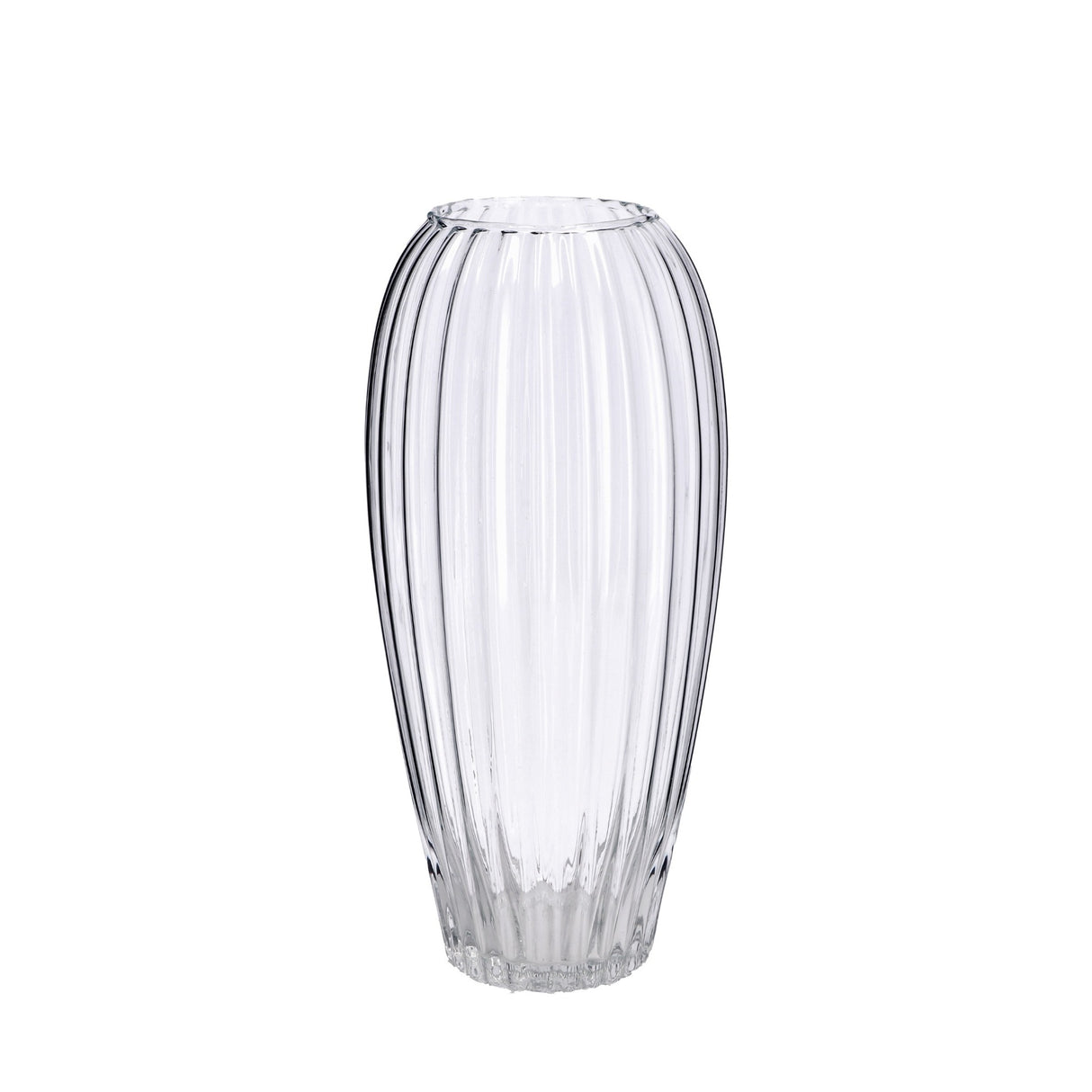 Ad Trend Vaso in Vetro Nellie D 15 Cm  H 37 Cm – Vaso Decorativo Alto in Vetro per Fiori e Arredo Casa