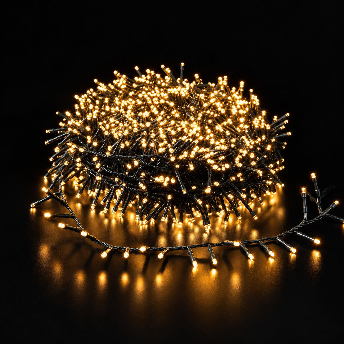 Ad Trend Catena Luminosa 2000 MiniLED Warmweiß für außen mit Timer und Controller – Weihnachtslichter