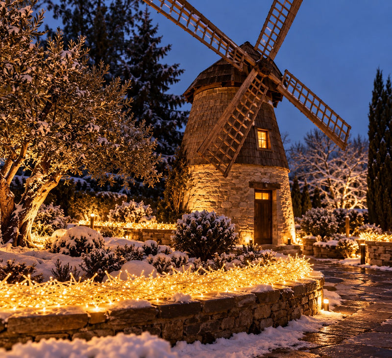Ad Trend Catena Luminosa 2000 MiniLED Filo Bianco da Esterno mit Timer und Controller – Weihnachtslichter