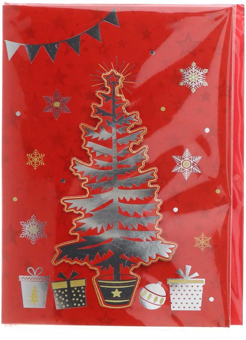 Ad Trend Weihnachtsgrußkarte Mus mit Umschlag 15 x 20 cm sortiert 1 Stück
