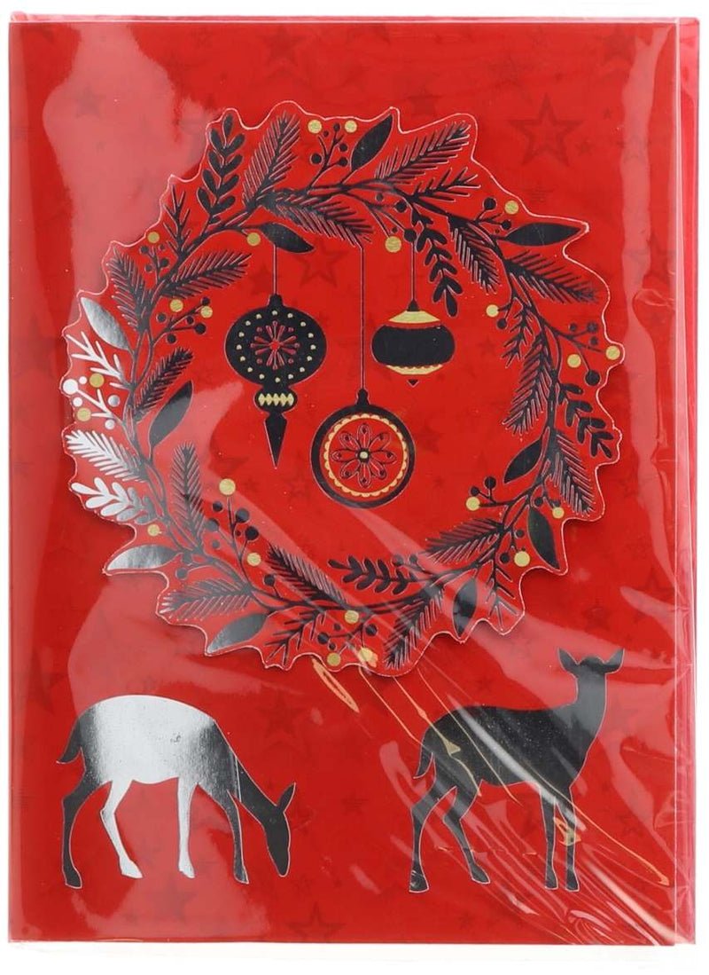 Ad Trend Weihnachtsgrußkarte Mus mit Umschlag 15 x 20 cm sortiert 1 Stück