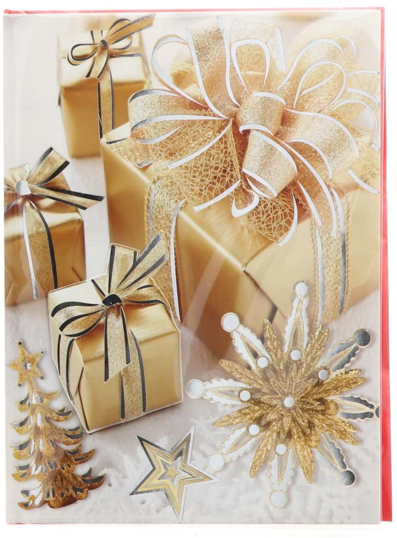 Ad Trend Weihnachtsgrußkarte Mus mit Umschlag 15 x 20 cm sortiert 1 Stück