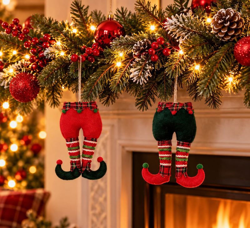 Ad Trend Weihnachtsdekoration Elfenbeine Sortiert 14x3xH34 cm 1 Stk. – Weihnachtsschmuck