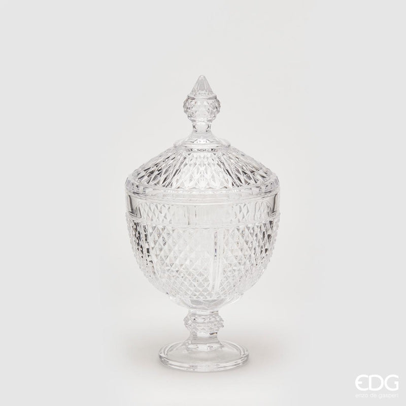 EDG Enzo De Gasperi Behälter Kelch H29 D15 Natur Transparent