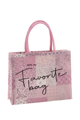 regalo italiano regalo italiano borsa in cotone stampato ass 41 x 13 cm h 32 cm multicolor 1 pz ean 8057586098343