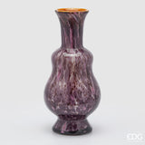 edg enzo de gasperi edg enzo de gasperi vaso macula bottiglia h 465 cm d 215 cm vetro pink ean 8059824456502