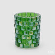 edg enzo de gasperi vaso gemme cilindro h 18 cm d 15 cm green 1 pz ean 8059824495129