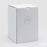 edg enzo de gasperi edg enzo de gasperi vaso chignon h 28 cm d 22 cm vetro pale pink ean 8059824536945
