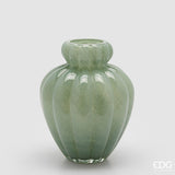 edg enzo de gasperi edg enzo de gasperi vaso chignon h 28 cm d 22 cm vetro sage ean 8059824536969