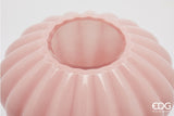 edg enzo de gasperi edg enzo de gasperi vaso diamante h 27 cm d 23 cm vetro pink ean 8059824537201
