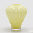 edg enzo de gasperi edg enzo de gasperi vaso diamante h 35 cm d 30 cm vetro light yellow ean 8059824537249