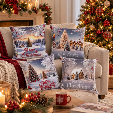 Ad Trend Weihnachtskissen aus Stoff 45x45 cm – 1 Stk. sortiert Weihnachtsdekoration