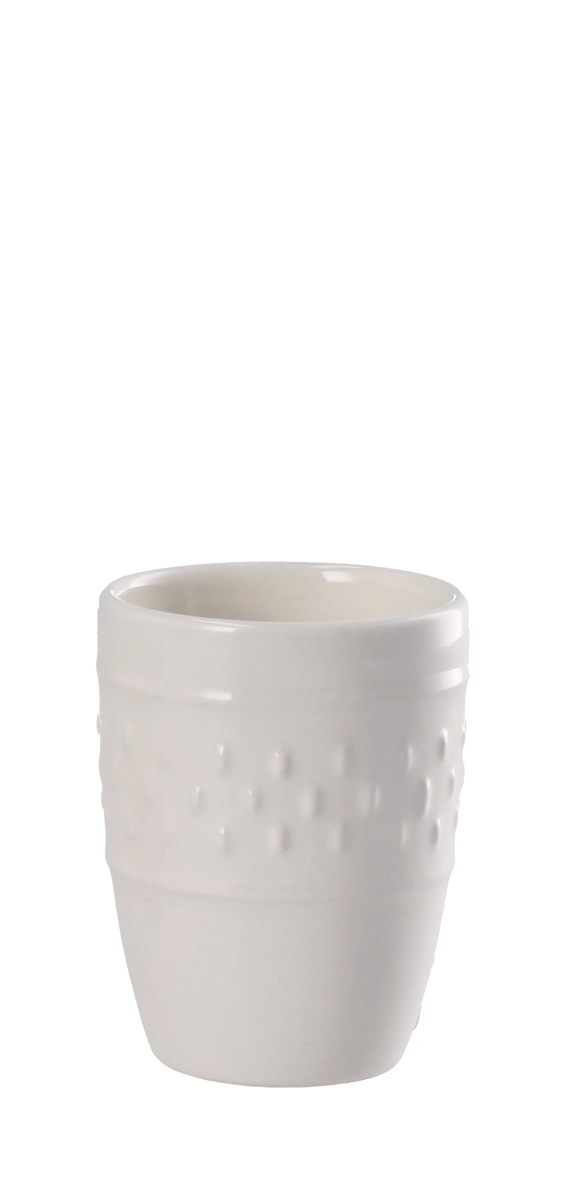 regalo italiano regalo italiano bicchierino coen ceramica ass 95 cl bianco grigio rosso salvia 1 pz ean 8057586128644