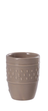 regalo italiano regalo italiano bicchierino coen ceramica ass 95 cl bianco grigio rosso salvia 1 pz ean 8057586128644