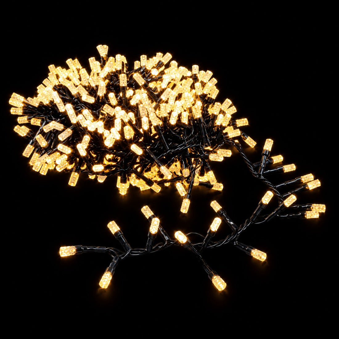 Ad Trend Lichterkette 750 LED Warmweiß für außen mit Timer und Steuerung 14,98 m – Weihnachtslichter
