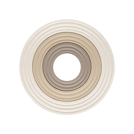 guzzini guzzini set 3 sottopentole 3in1 ring bianco beige cappuccino ean 8008392353843