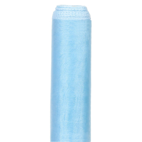 piovaccari piovaccari rotolo organza single tone h 50 cm l 9 mt sky blue ean 8054729482496