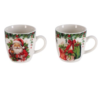 Ad Trend Set 2 Weihnachtstassen Ø6 cm – Dekorative Kaffeetassen für den Weihnachtstisch