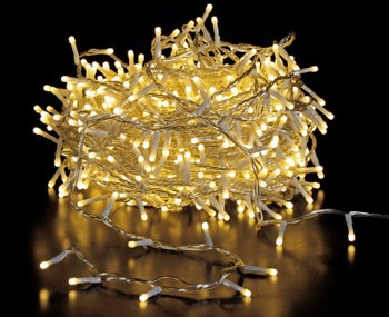 Ad Trend Weihnachts-Lichterkette 2000 Soft LED Weiß 100 Meter für Außen – Dekorative Lichter für Weihnachtsbaum und Weihnachtsdekoration