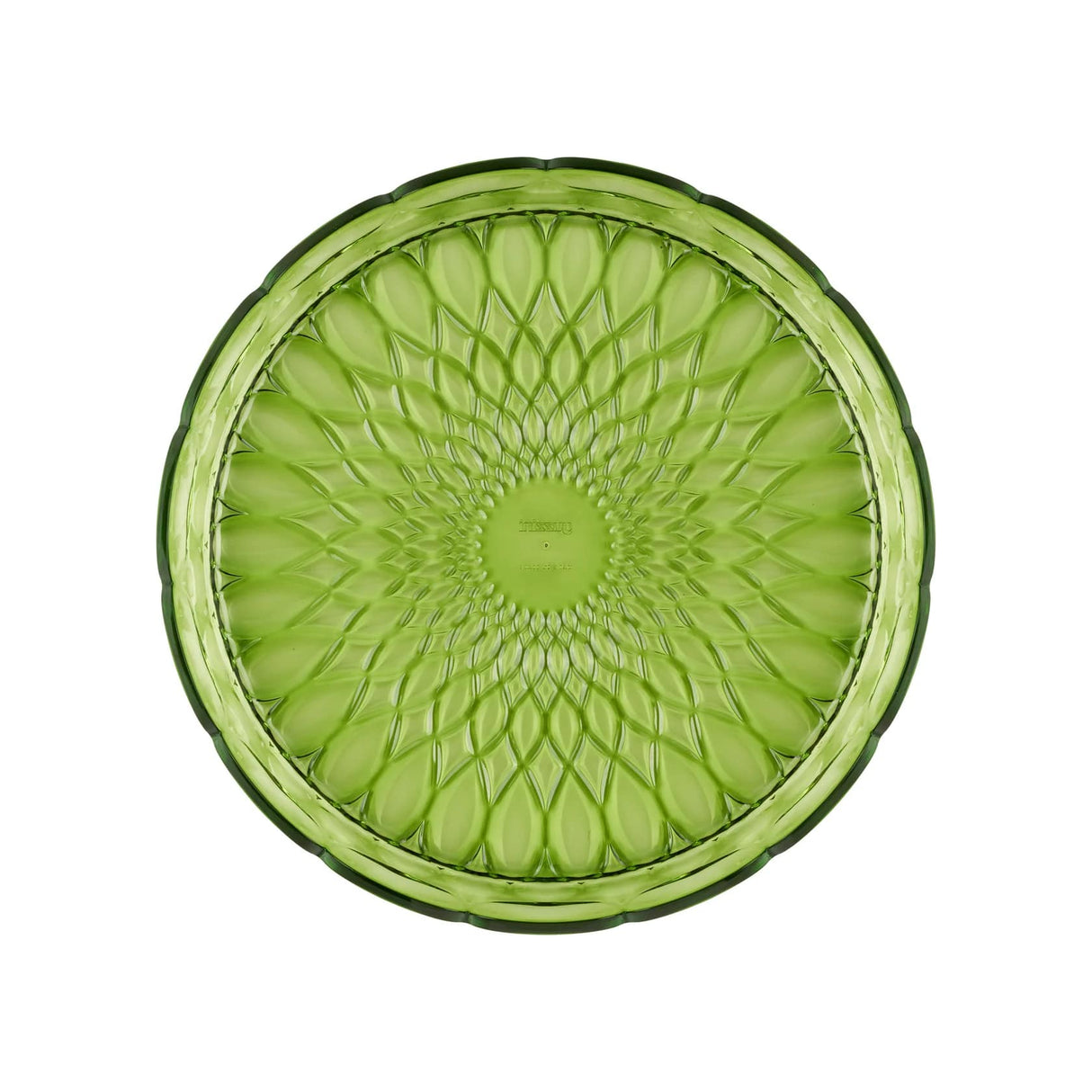 guzzini guzzini vassoio tondo piccolo vanity bio based d 30 cm verde ninfea ean 8008392395478