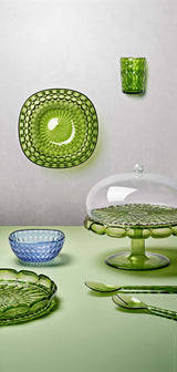 guzzini guzzini vassoio tondo piccolo vanity bio based d 30 cm verde ninfea ean 8008392395478