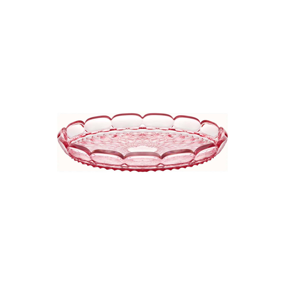 guzzini guzzini vassoio tondo piccolo vanity bio based d 30 cm rosa flamingo ean 8008392395539