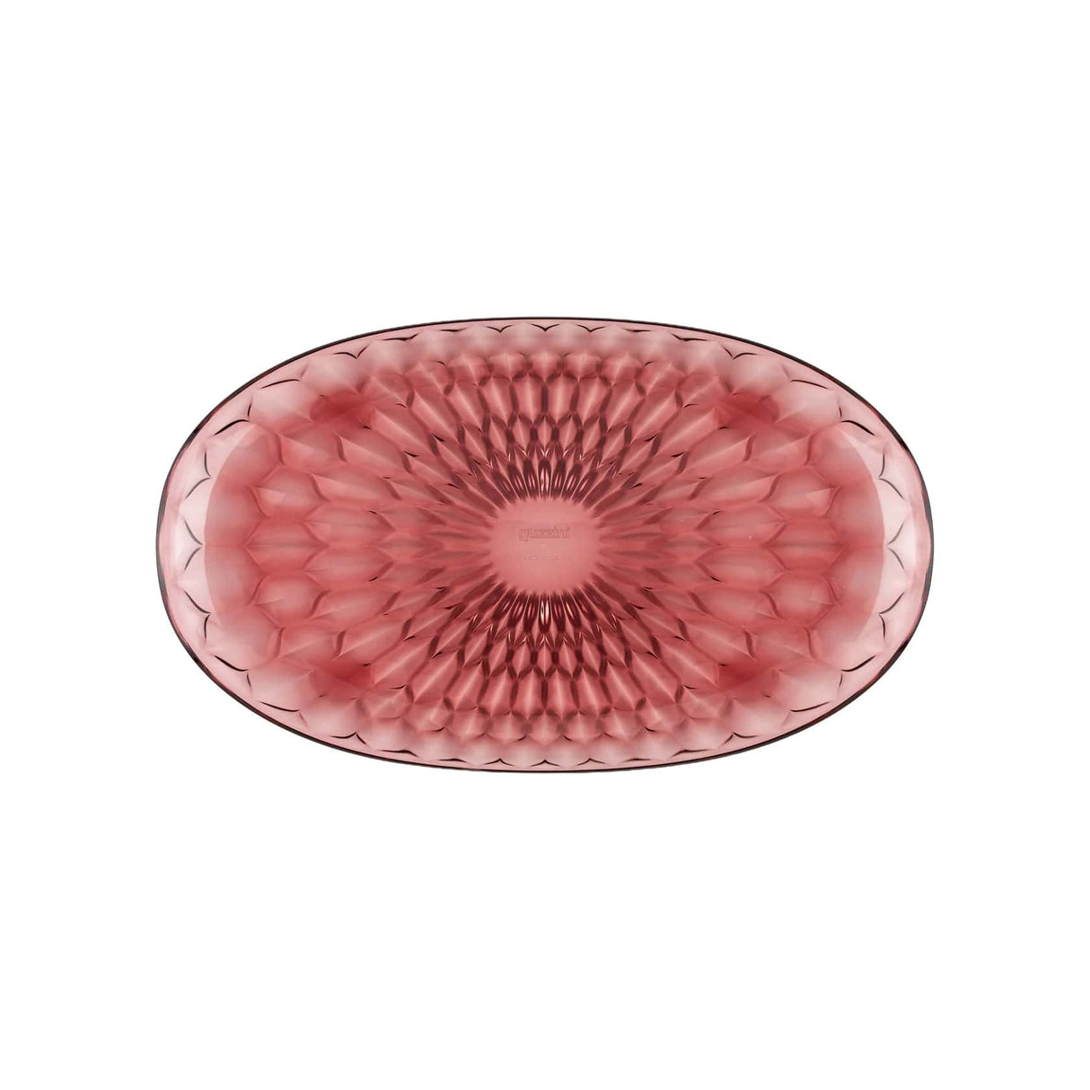 GUZZINI Ovales Tablett Vanity Bio-Based D 36 Cm Malva