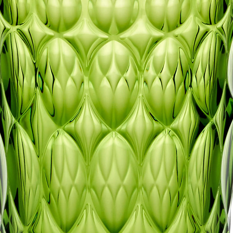 guzzini guzzini bicchiere alto decoro 1 vanity bio based d 86 cm h 118 cm verde ninfea ean 8008392395911