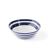 GUZZINI Riviera Schale Melamin Ø 30 cm Weiß Blau