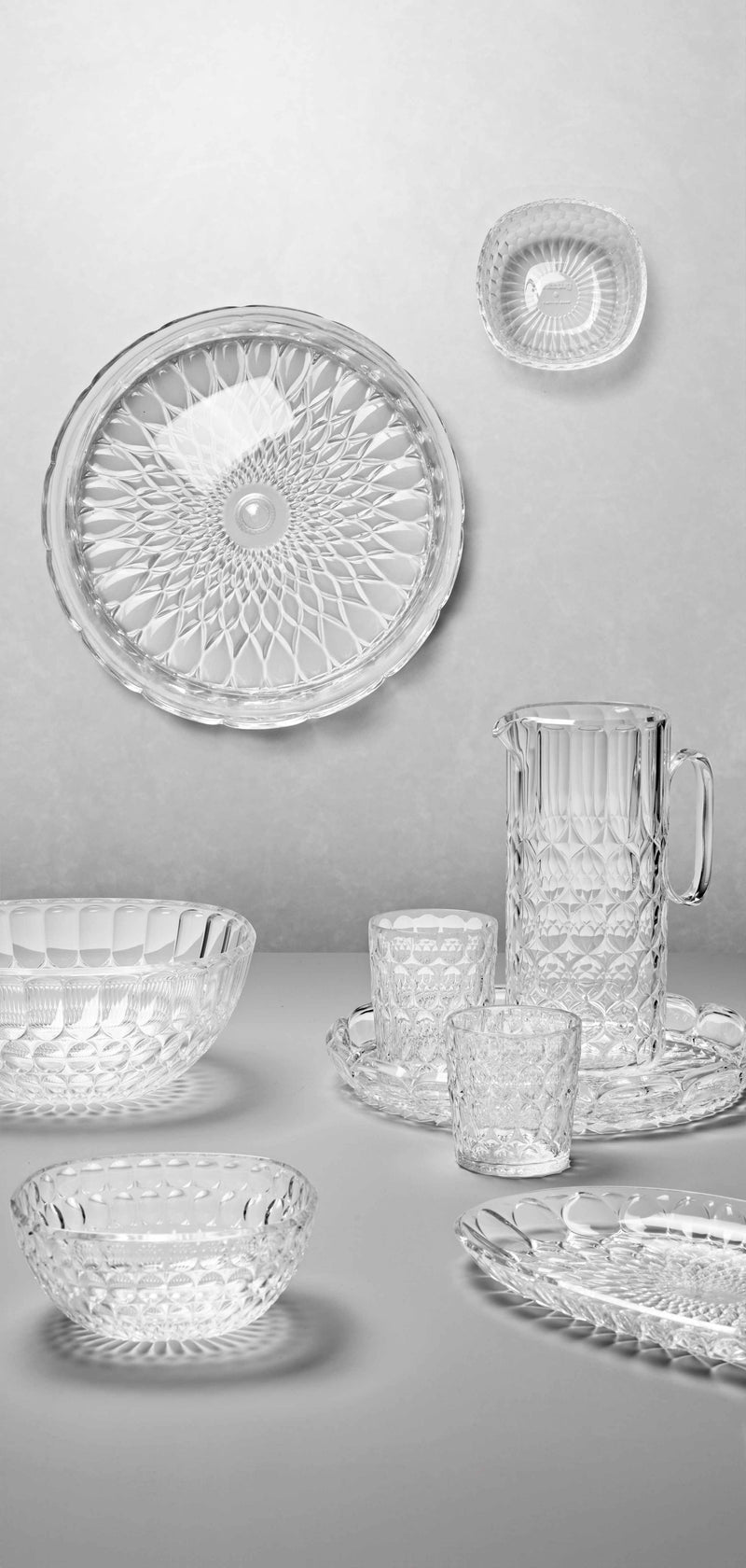 guzzini guzzini portatovaglioli orizzontale vanity bio based 20 x 20 cm trasparente ean 8008392402015