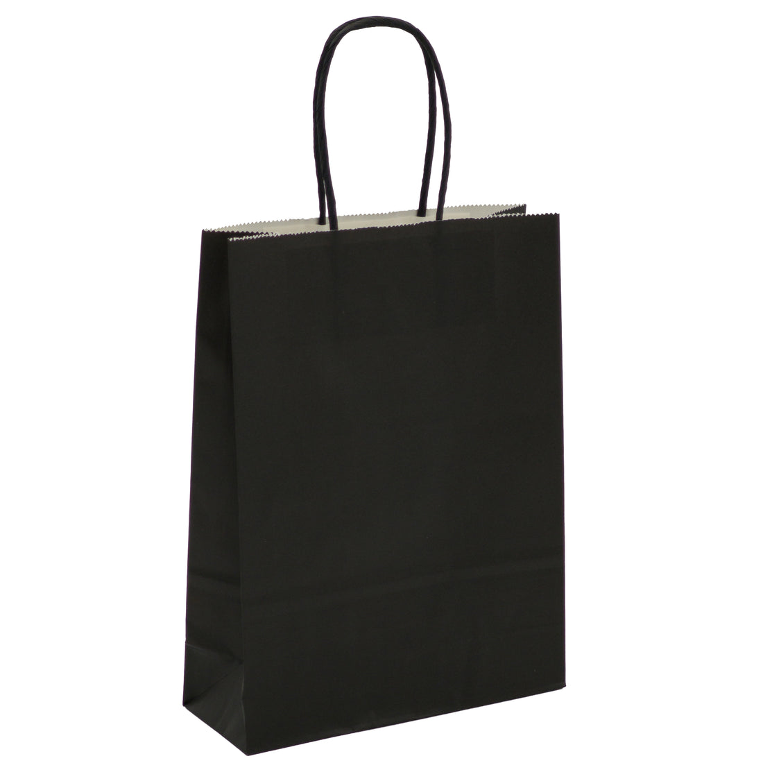 L'Arcolaio Shopper Kraft Schwarz Weihnachtsgeschenke 18x7x24 cm Packung 10 Stck