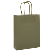 L'Arcolaio Shopper Kraft Grün Weihnachtsgeschenke 18x7x24 cm Verp. 10 Stk