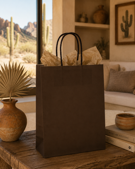 L'Arcolaio Shopper Kraft Braun Weihnachtsgeschenke 54X14X45 Cm 10er Pack