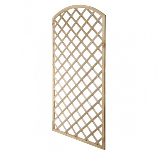 L'Arcolaio Gittergitter Holz Garden Bogen 90x180cm imprägniert für Außenbereiche