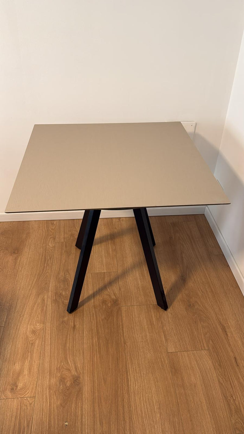 L'Arcolaio Tischplatte HPL 70x70 Africa Geo 10mm Made in Italy
