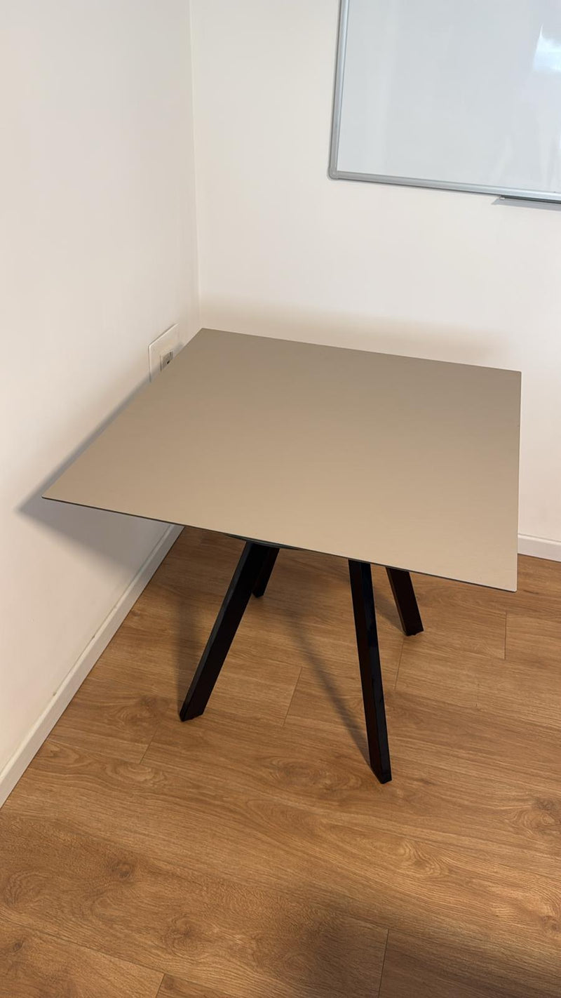 L'Arcolaio Tischplatte HPL 70x70 Africa Geo 10mm Made in Italy