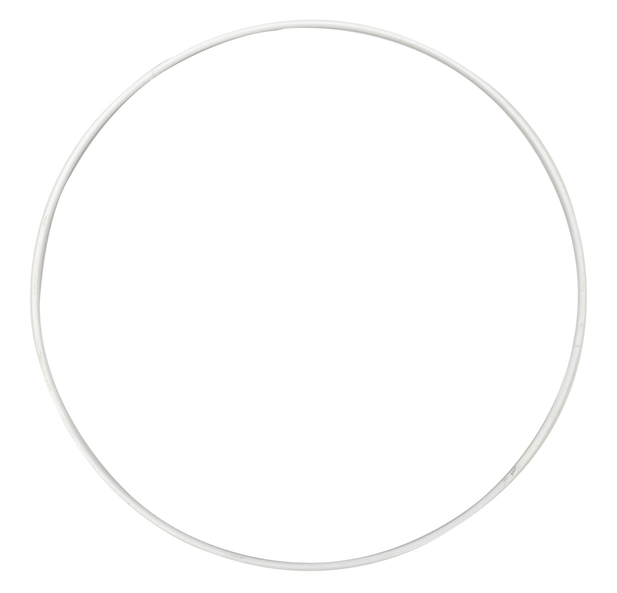 Vimin Box Anello Metallo D 40 Cm Bianco