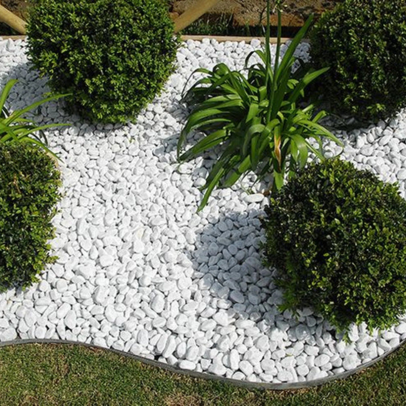 L'Arcolaio Ciottoli Bianco Carrara 25 / 40 Mm 20 Kg